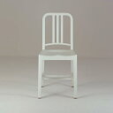 【送料無料！】EMECO / NAVY CHAIR No.111 / PET BOTTLE PLASTICエメコ / ネイビーチェア　No.111 / ペット・ボトル・プラスチック色：WHITE / ホワイト【チェア　椅子　イス　いす】【カラフル】