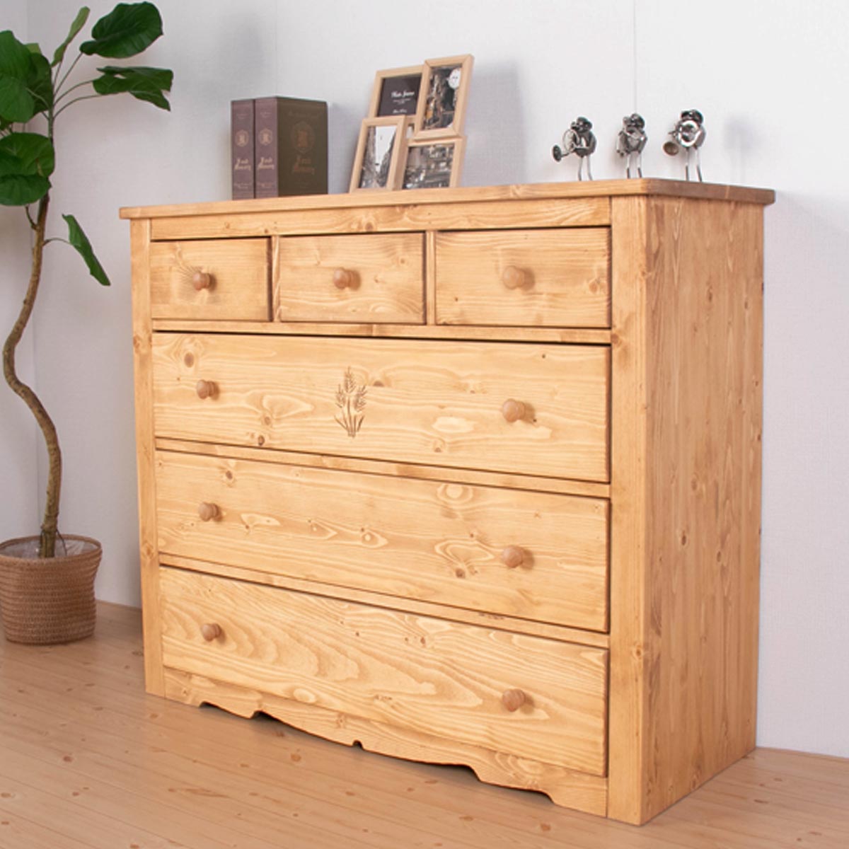 チェスト 収納家具 手作り インテリア家具ならティースリー カントリー家具 北欧カントリー風 パイン 北欧カントリー風 ナチュラル 完成品 完成品 カントリー調 インテリアのティースリー