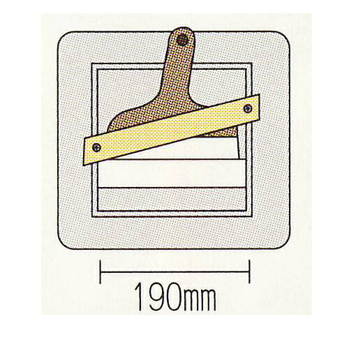 ���ƥ�쥹�ѥ��� L �ѥƥ٥��Ǽ 295��295mm 1�� 13-6567