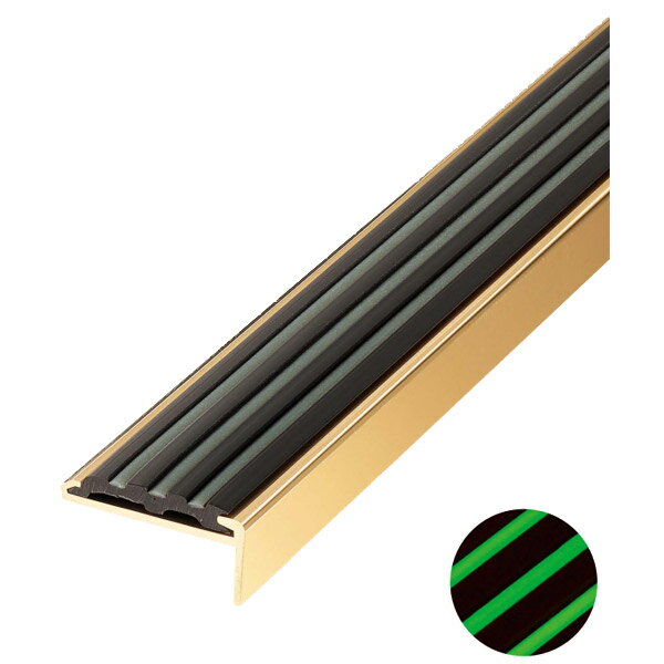 Floor Materials - アシスト アシステップ 10-135S （DCK） 真鍮製 穴有 （タイヤ付き） 1m長