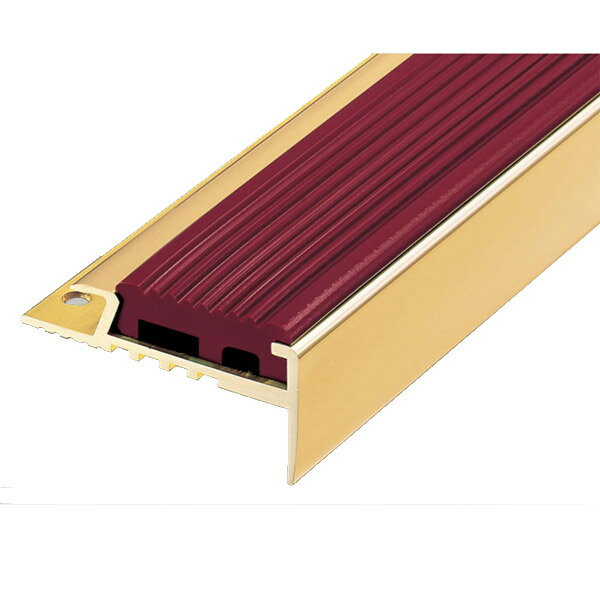 要納期 磨き仕上げ 穴あけ加工済み（75ピッチ） 最長：2000mm 真鍮製品はやわらかい、傷つきやすい、変色（くすみ）しやすいという性質のため、日常のお手入れが必要となります。 規格色は4色（K-8エンジ K-15ダークブラウン K-19ダークグレー K-20ブラック）です。 準規格色（K-2ホワイトグレー K-4イエロー K-7レッド K-9ブルー K-11グリーン K-14ブラウン K-17ライトグレー K-23ライトブラウン）は50M以上の受注製作となります。 ※アシステップは完全に危険を除去するものではありませんので、歩行の際は十分ご注意ください。●沖縄県、北海道、離島のお客様は別途お見積りとなります。配送不可地域もあります。 ●業者向け便のため、運送会社のご指定やお時間指定、日曜日祝日配送はできません。 ●納品先が建築現場の場合は送料5500円追加となりますので建築現場納品は不可となります。店入れにして出荷したほうが安いので先にご相談ください。 ●他メーカーとの同梱はできません。 ●お支払い方法で代引きはできません。 ●突然の欠品、デザイン変更、仕様変更、廃盤等おこることがあります。 ●ご返品、交換はできないです。欠品時以外発注後のキャンセルはできないです。欠品時欠品の物のみ対象です。画像はイメージです。 ●画像はイメージです。 関連商品 ●アシスト アシステップ 10-3145 真鍮製 穴有 （タイヤ付き） 1m長 ●アシスト アシステップ 10-3145 【タイヤのみ】 1m長