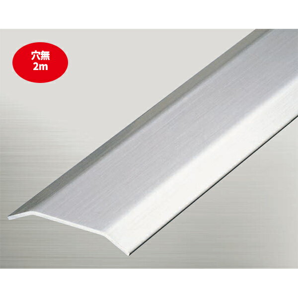 アシスト 床金物 八の字押え ステンレス製 20-202-1 穴無 2m