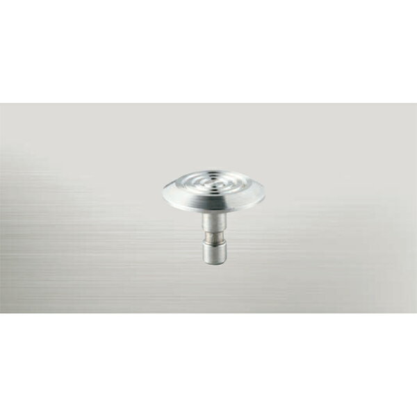 アシスト 床金物 リースマーク 境界標示鋲 ステンレス製（ライン入り） 埋込み式 20-6602 10個入