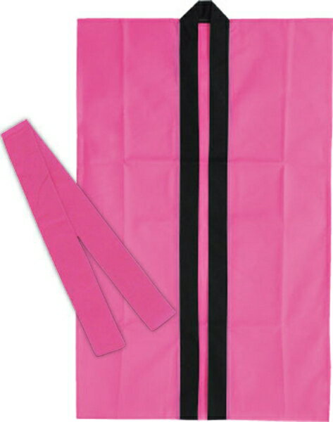 アーテック ロングハッピ不織布 桃 S(ハチマキ付) 1171