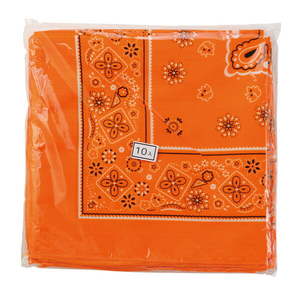 アーテック バンダナ オレンジ 10枚組 18177