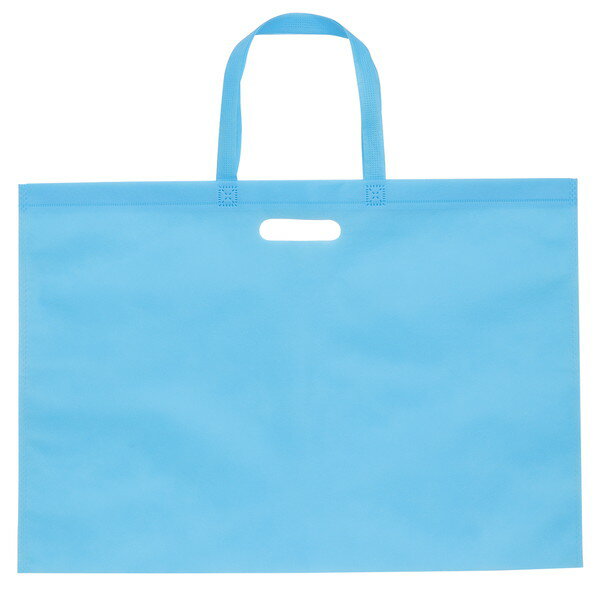 アーテック 作品収納バッグ大 持ち手穴あき 水色 11406