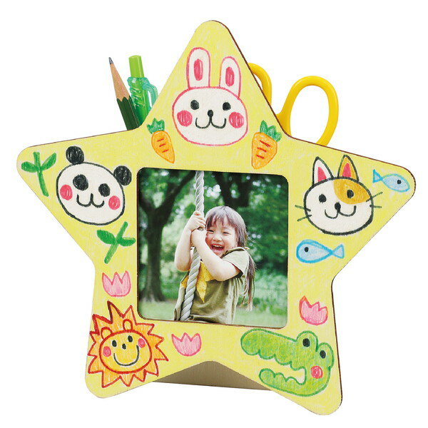 アーテック 木製小物入れ 星型 21256