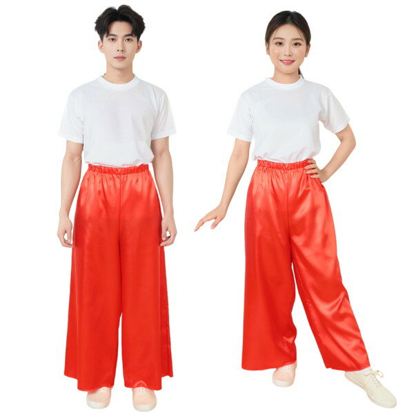 アーテック ソフトサテン ズボン L 赤 18624
