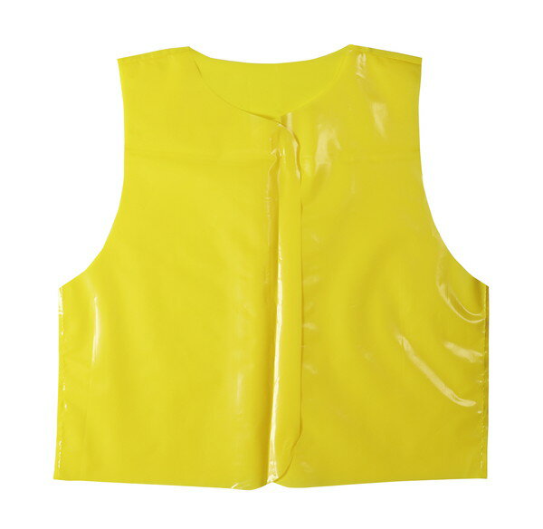 アーテック ビニール製衣装ベース C ベスト 黄 （10枚入） 14543(3.0)