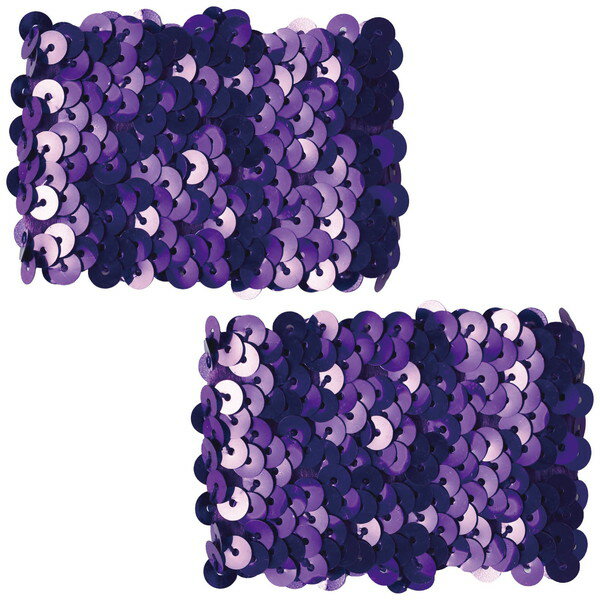 アーテック メタリックリストバンド 紫 18879