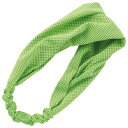 アーテック 冷感ヘアバンド 蛍光グリーン 19106