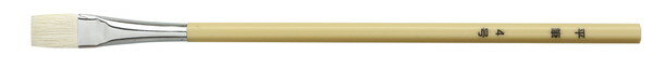 アーテック 六角白軸デザイン筆 平筆4号 24047