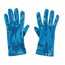 アーテック スパンコール手袋 大人用 ブルー 18492