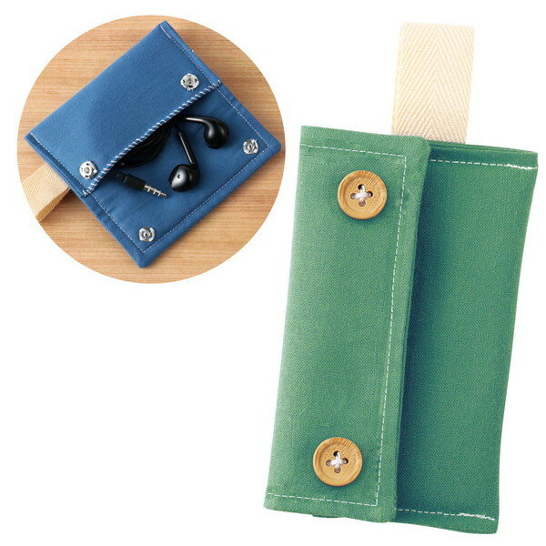 アーテック 基礎縫いイヤホンケース モスグリーン 50630