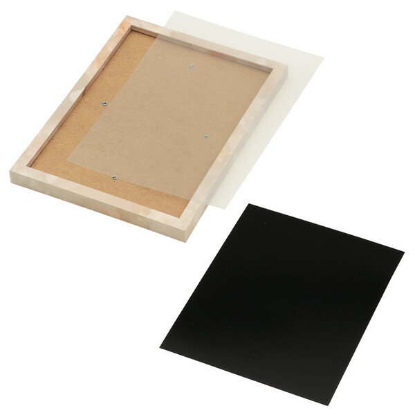 アーテック スクラッチボード枠無 紙製 倍判 石目調フレーム付 12349