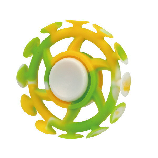 プチプチ転がってクセになる！2WAYハンドスピナー クセになる楽しさの吸盤付きハンドスピナーです。 手で回して遊ぶだけでなく、壁や床に転がして吸盤のプチっと感も味わえます。 持っても転がしても楽しめる2WAY仕様のおもちゃです。 気分転換や...