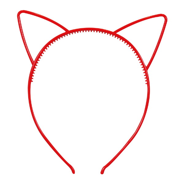 アーテック 耳付きカチューシャ レッド 4209