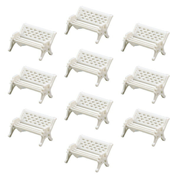 アーテック ジオラマ模型 ベンチ 1／150 10個組 58576