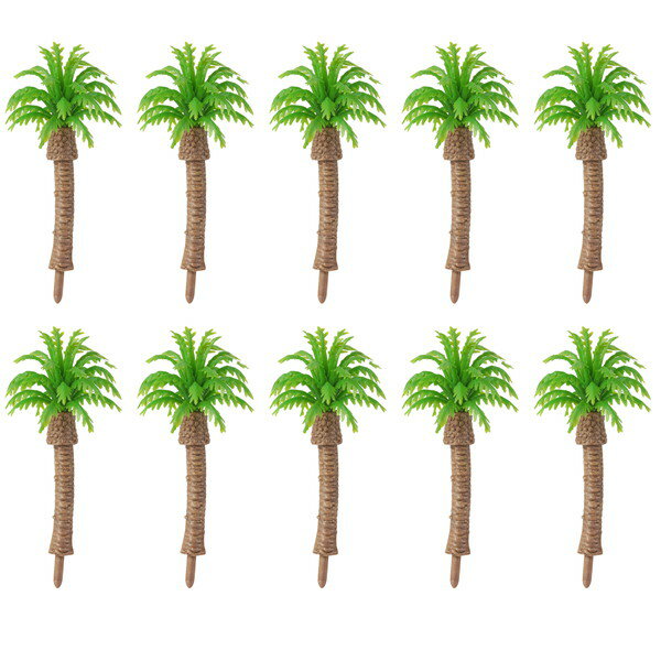 アーテック ジオラマ模型 樹木 ヤシの木 H55mm 10個組 58579