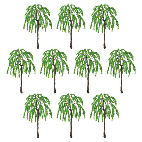 アーテック ジオラマ模型 樹木 柳 1／150 10個組 58582