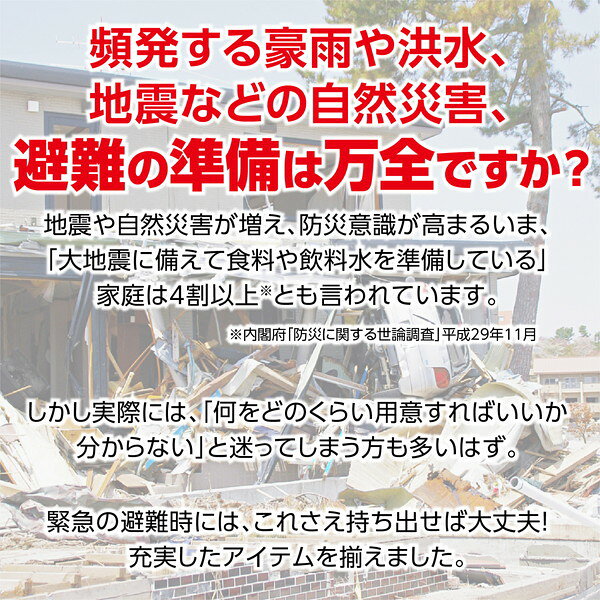 アーテック 防災セット 41点 52161 interiortool-11116896 イーヅカ サンプル画像2