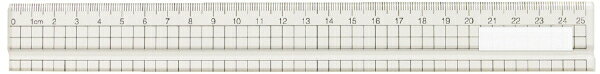 アーテック アクリル方眼定規 25cm（溝付） 10900