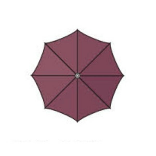 富士 パラソル SEGseries 天幕サマーシールド防炎 フレームホワイト／ブラウン スタンダードタイプ SEG..