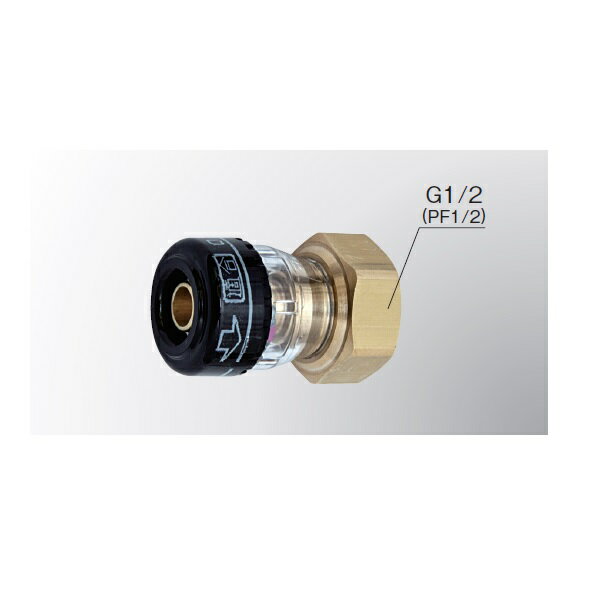 10A架橋ポリエチレン管、10Aポリブテン管、10A高耐熱ポリエチレン管をワンタッチで接続できます。 【1個】 10Aワンロック式アダプター×1コ 1/2パッキン×1コ 適合商品：10A架橋ポリエチレン管、10A高耐熱ポリエチレン管、10Aポリブテン管●お時間指定はできません。 ●離島、沖縄県は送料別途お見積りです。 ●他のメーカーと同梱できません。他のメーカーのものとご注文いただいた場合はそれぞれに送料がかかります。