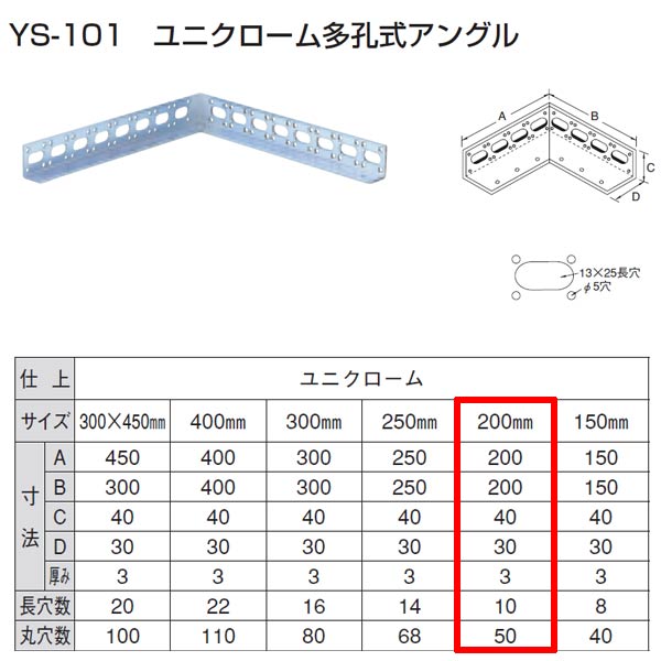 山口安製作所 ユニクロ 多孔式アン�