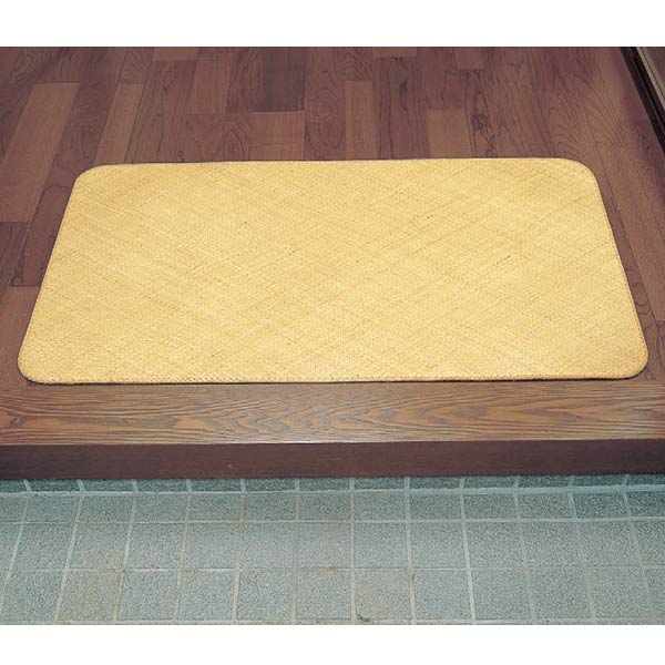 261 cm - 352 cm - 鹿田産業 籐カーペット 華月セガ籐あじろ 銀閣マット 約35×150cm RM35150N