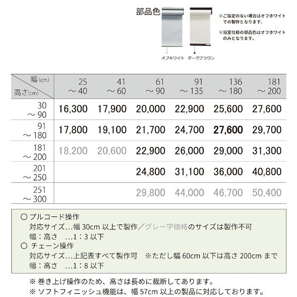 立川機工 ファーステージ ロールスクリーン ノウル ナチュラル TR-1071〜TR-1077 ...