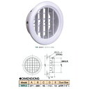 西邦工業 アルミニウム製ドレジスターノズル壁面用（スプリング付） 空調用吹出口 NR NR12