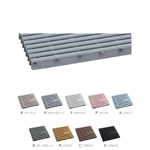 シマブン 屋内用 セーフティグレーチング ノンスリップ樹脂製 ソフトタイプ 集水マス 補強仕様 枠共 GR..