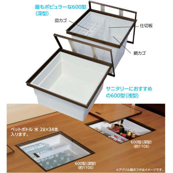 YPC�ʵ������ ���̾�����Ǽ��600�������饳���ʡ��ѡ��Ļ��� ���� 6AD-1BJ �֥���/6AD-1SJ ����С� 616��616�߹⤵306mm