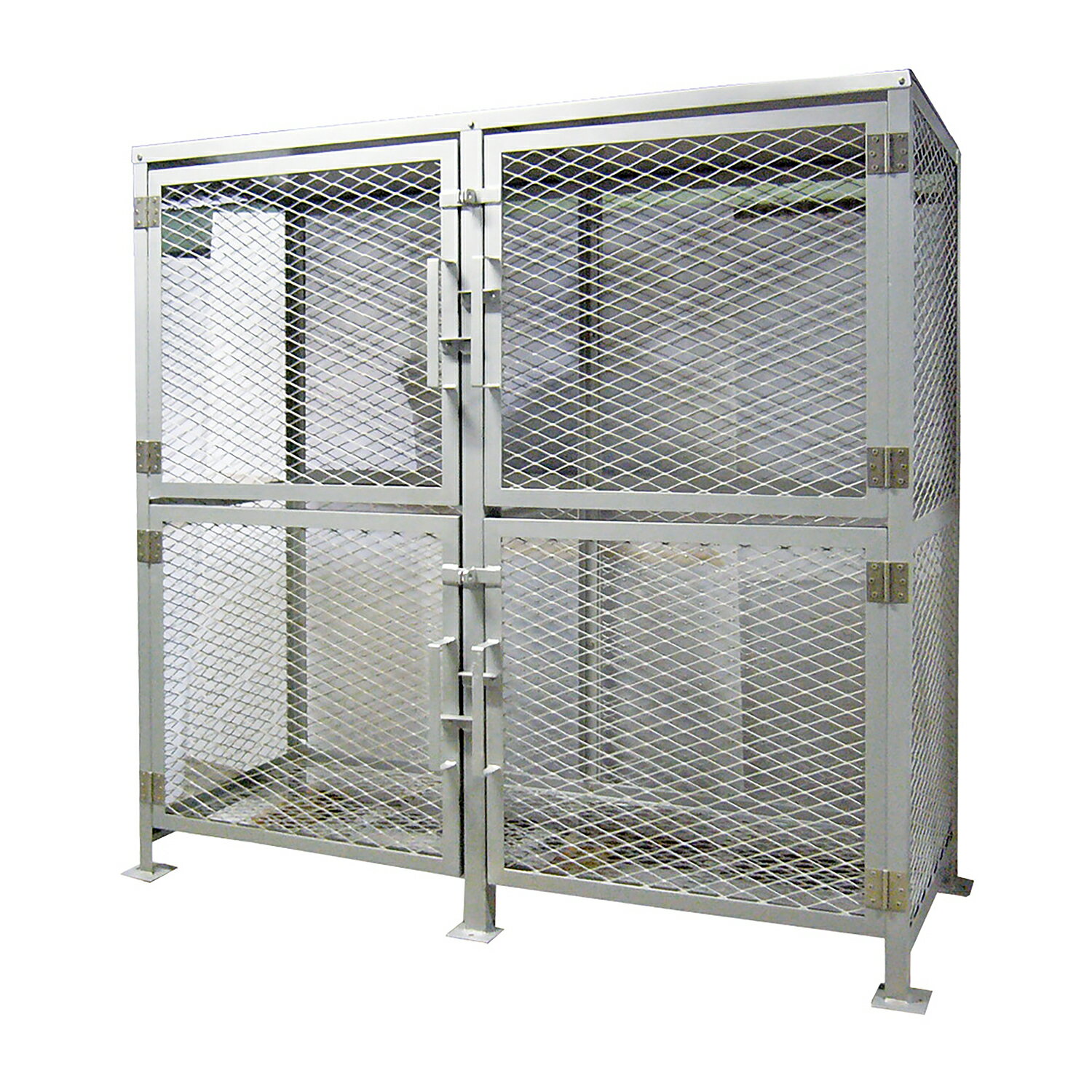 テラダ ゴミステーション 鉄製（粉体塗装） W1800×D700×H1800 GS-1000 【個人宅配送不可】