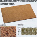 テラモト カルナマット 吸水用バスマット 天然繊維使用 MR-130-010-0 360×600mm(3)