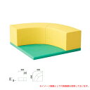 クレス キッズ向けサークルベンチ PIKI SOU Rコーナーブロック+マット