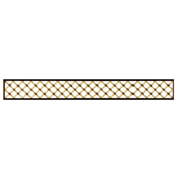 Bamboo - グローベン 透かし窓ユニットB 現場施工用 黄竹10φmm A15CM250BY W1902×H250mm