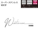 美濃クラフト ステンレス表札 スーパーステンレス 切文字 MGX-3 W415×H150×t3