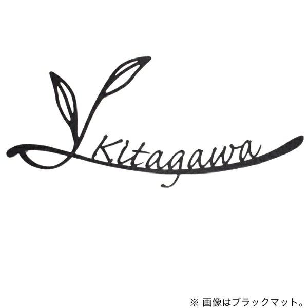オンリーワンクラブ 表札 フォレストヒルズ ボタニカル ネームプレート タイプ03 カスタムカラーB NA1-SK03□□