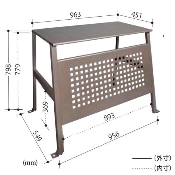 編み込み風通気口パネル 重量：約12.1kg 天板耐荷重：10kg アジャスター、アンカープレート付き（転倒防止兼用金具）●お支払い方法で代引きはできません。 ●沖縄県、北海道、離島のお客様は別途お見積りとなります。 ●直送の場合メーカー指定便のため、運送会社のご選択はできません。お時間指定もできません。 ●ご注文後のご変更、キャンセルはできません。