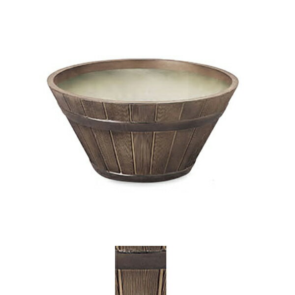 トーシン プランター コニカル CO-900 GRC 穴あり 直径900×H420mm