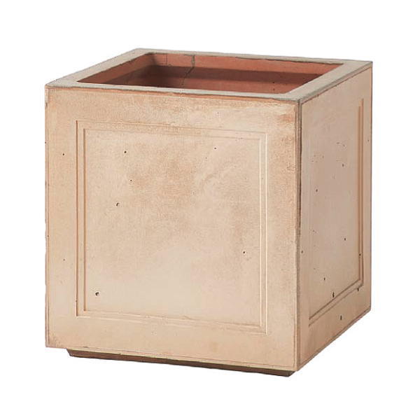 トーシン プランター NUプランター ラスティック KD400 ベージュ NU-RSKD400-BG GRC 穴あり W400×D400×..