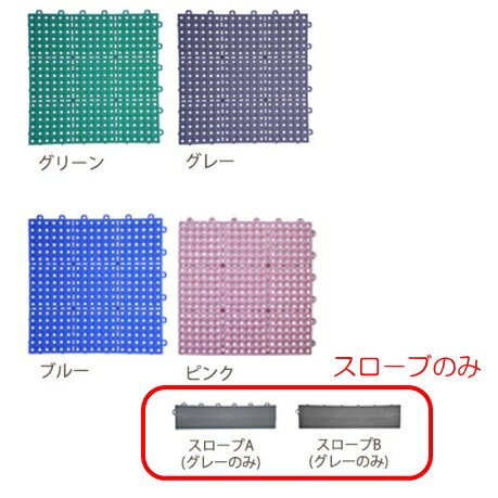 みずわ工業 パレスチェッカー用のスローブ グレー