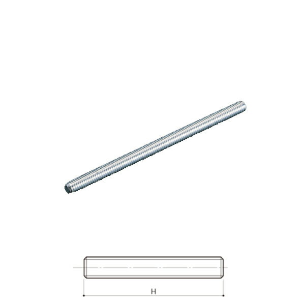 ふじわら アイオウル 全ネジ 左ネジ SUS304 ZEN-5LD