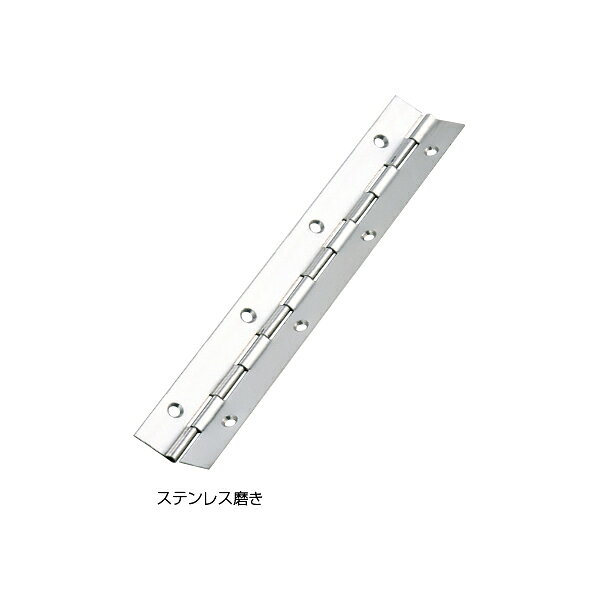 用途 　軽量家具用ドア 材質 　羽根：ステンレス鋼 SUS430 　軸芯：ステンレス鋼 SUS430 ※長さ1000mm以内の特注サイズも製作可能です。 ※ネジは添付されておりません。 寸法 　A：360mm 　L1：80.5mm 　L2：- ※ビス穴位置は手加工のため、下穴加工をする場合は現物にて寸法を合わせてください。 箱の場合の入数：20●仕様・寸法・デザインについては予告なく変更されることがあります。 ●画像はイメージです。代表画像を使用することがあります。 ●ご返品、交換、発注後のキャンセルはできません。 ●都度お取り寄せ発注のため突然の欠品等がありましたら連絡させていただきます。 関連商品 ●ベスト 二枚合せ長蝶番 No.198 呼称120mm ステンレス磨き ●ベスト 二枚合せ長蝶番 No.198 呼称150mm ステンレス磨き ●ベスト 二枚合せ長蝶番 No.198 呼称180mm ステンレス磨き ●ベスト 二枚合せ長蝶番 No.198 呼称210mm ステンレス磨き ●ベスト 二枚合せ長蝶番 No.198 呼称240mm ステンレス磨き ●ベスト 二枚合せ長蝶番 No.198 呼称270mm ステンレス磨き ●ベスト 二枚合せ長蝶番 No.198 呼称300mm ステンレス磨き ●ベスト 二枚合せ長蝶番 No.198 呼称360mm ステンレス磨き ●ベスト 二枚合せ長蝶番 No.198 呼称450mm ステンレス磨き ●ベスト 二枚合せ長蝶番 No.198 呼称600mm ステンレス磨き ●ベスト 二枚合せ長蝶番 No.198 呼称750mm ステンレス磨き ●ベスト 二枚合せ長蝶番 No.198 呼称900mm ステンレス磨き