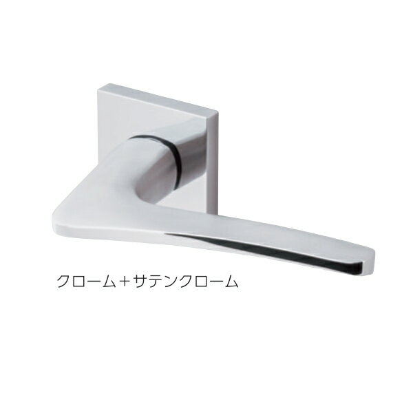 ベスト レバーハンドル錠 pharus（パロスシリーズ） 231N2P-PHN-12 角座 空錠 サテンニッケル／クローム