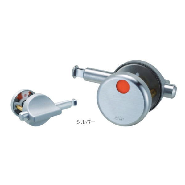 ベスト 打掛錠（引戸・折戸使用） 610N-H50 CUD表示 ドア厚45〜50mm シルバー