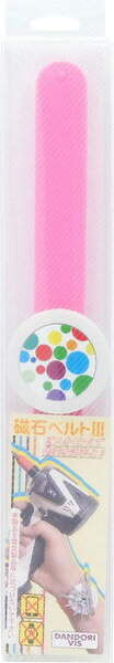 ダンドリビス 磁石ベルト3 ピンク 1個入 PPボックス S-J3SMMA-PP
