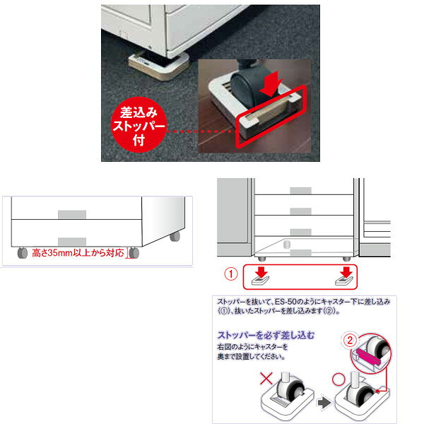 ティーエフサービス エコストッパープラス 耐水 白 ESP-50S 2個入